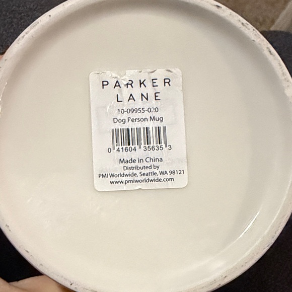 Parker Lane “Dog Person” Colorful Dog Print Mug - Picture 4 of 4